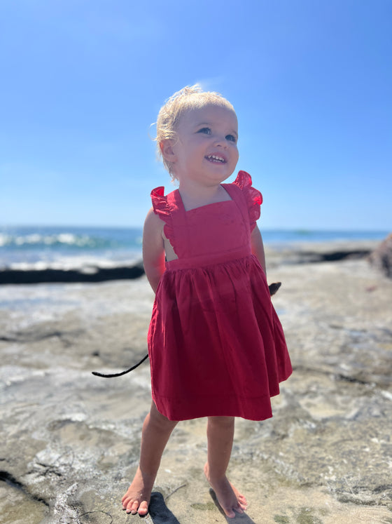 Maeve Dress in Red