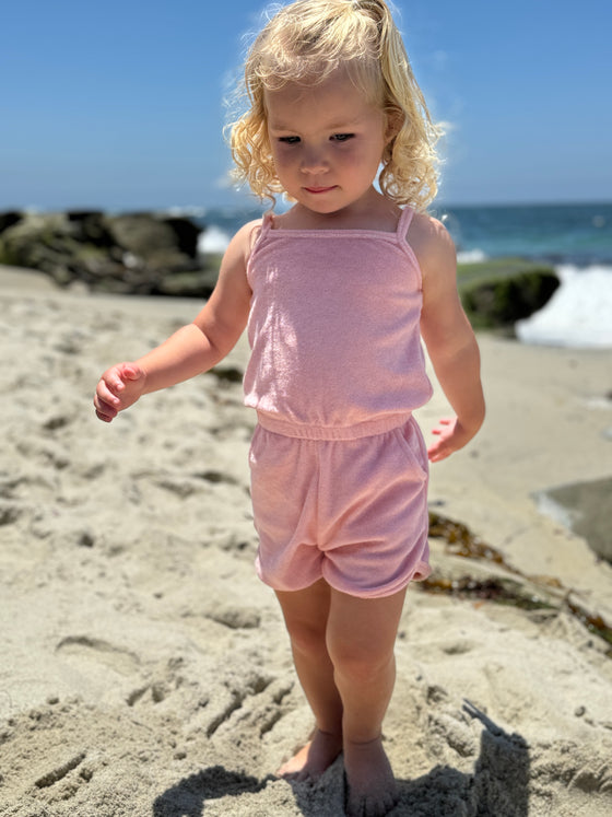 Shelby Romper in Pink