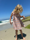 Maria Dress In Berry Butter Terry Stripe