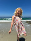 Maria Dress In Berry Butter Terry Stripe