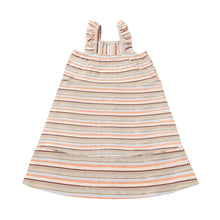  Ameera Dress in Natural Retro Stripe