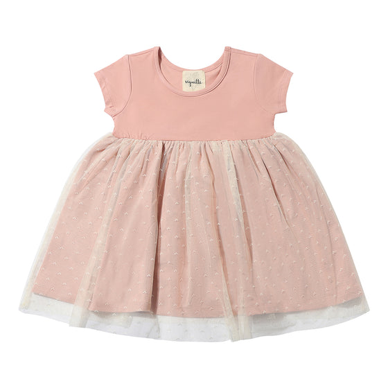 Nicole Dress in Dusty Pink