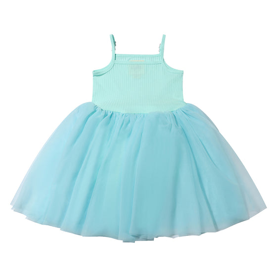Kaia Tutu Dress in Aqua