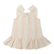  Benny Dress in Pink Stripe Gauze