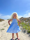 Maleia Dress in Blue Jasmine