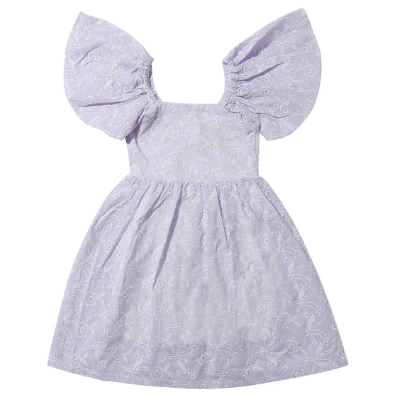 Hallie Dress in Lavender Meadow