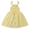 Jill Dress in Yellow Gingham