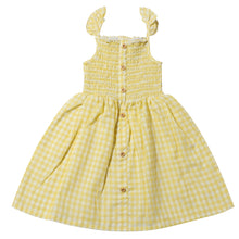  Jill Dress in Yellow Gingham
