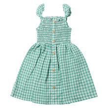  Jill Dress in Green Gingham
