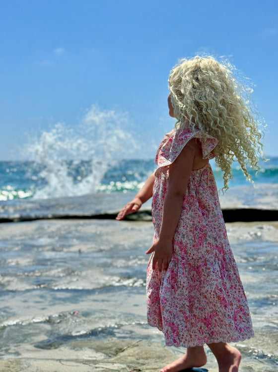 Jolplin Dress in Pink Floral