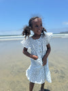 Avery Dress in Navy Sprig