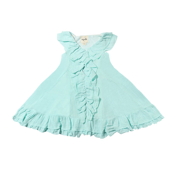Kimberly Dress in Aqua