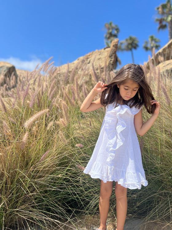 Kimberly Dress in Ivory