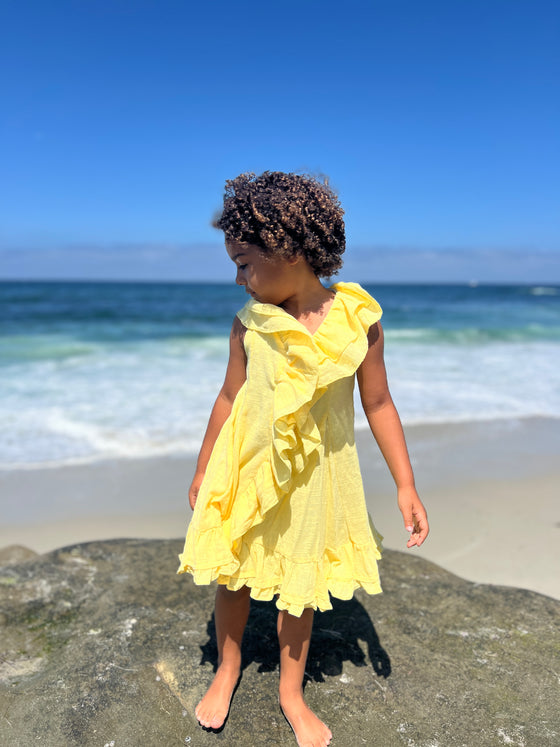 Kimberly Dress in Yellow