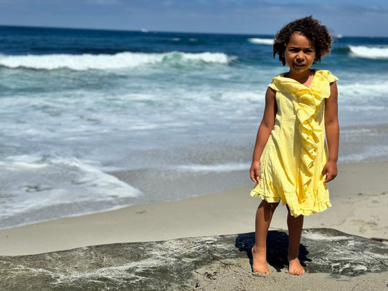 Kimberly Dress in Yellow