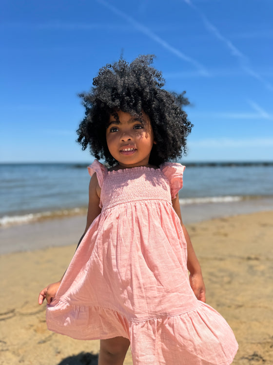 Arie Dress in Dusty Rose