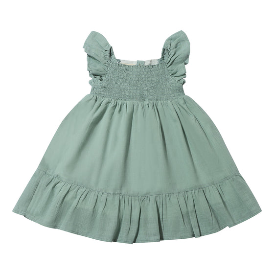Arie Dress in Dusty Teal
