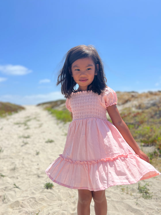 Dehlia Dress in Pink
