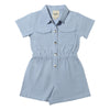 Addison Romper in Blue