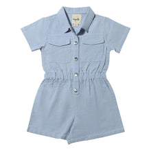  Addison Romper in Blue