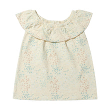  Off white child's tank top with delicate pastel floral print, comes in size 12-18 months - 16 years