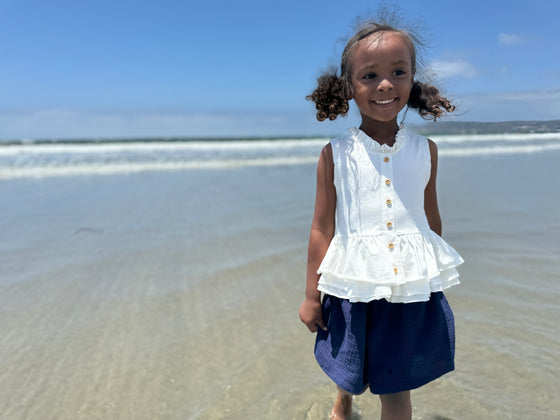 Malia Shorts in Navy