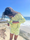 Indy Shorts in Lime Green