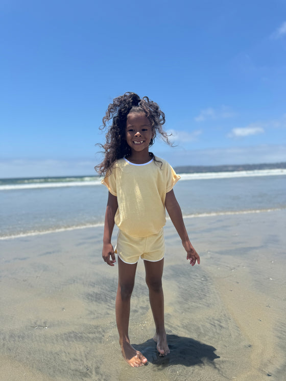 Stacey Tee in yellow