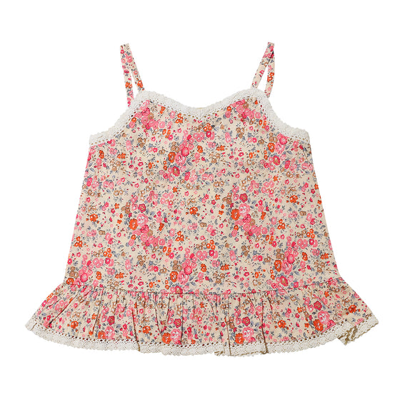 Lillian tank in Pink Floral