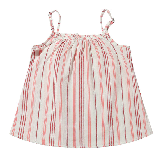 Mallory Tank in Red Stripe