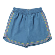  Frankie Shorts in Retro Multi Stripe
