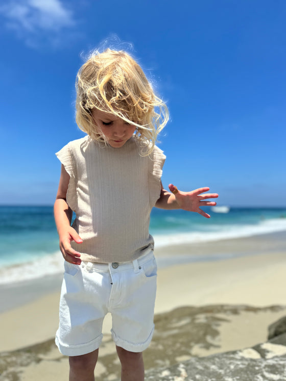 Kylie Tank in Oatmeal