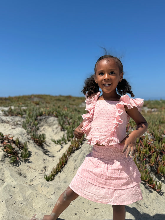 Elizabeth Blouse in Rose