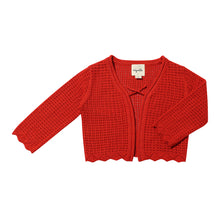  Sasha Cardigan in Red