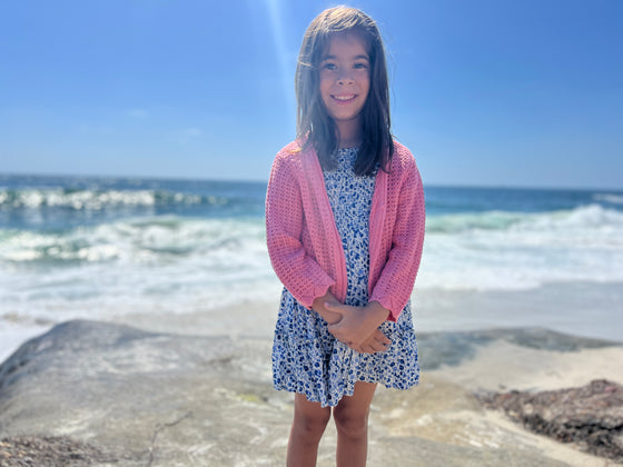 Sasha Cardigan in Pink