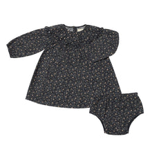  June Dress in Black Floral