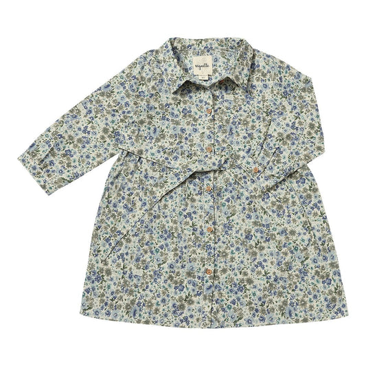 Amy Dress in Blue Meadow