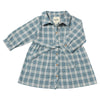 Amy Dress in Blue Plaid