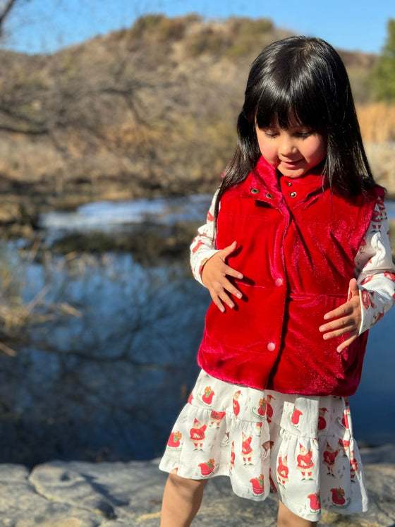 Iona Dress in Santas