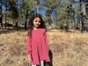 Mia Dress in Berry Knit
