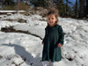 Mia Dress in Green Knit