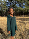 Mia Dress in Green Knit