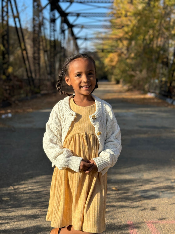 Evelyn Cardigan in Ivory