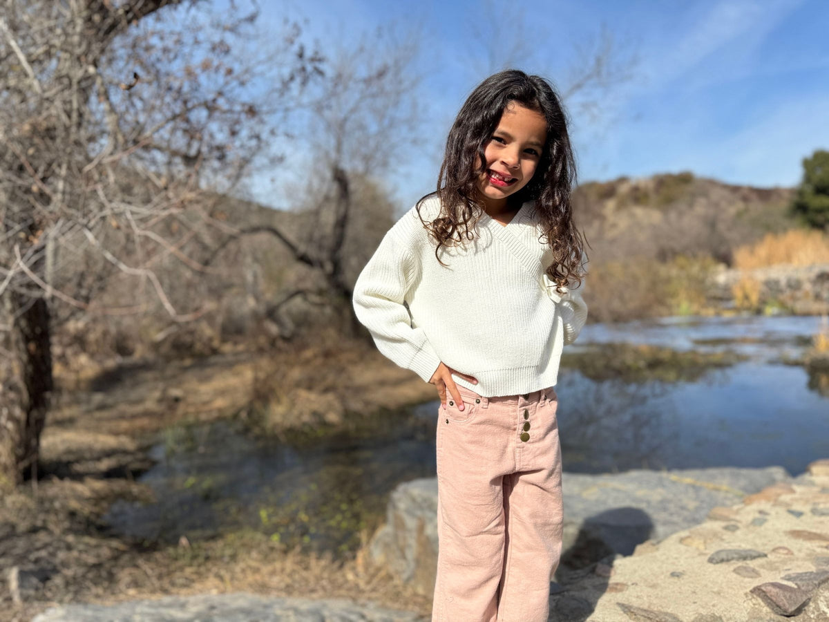 Zoe Sweater in Ivory