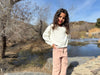 Zoe Sweater in Ivory