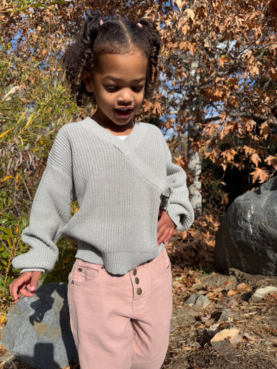 Zoe Sweater in Grey