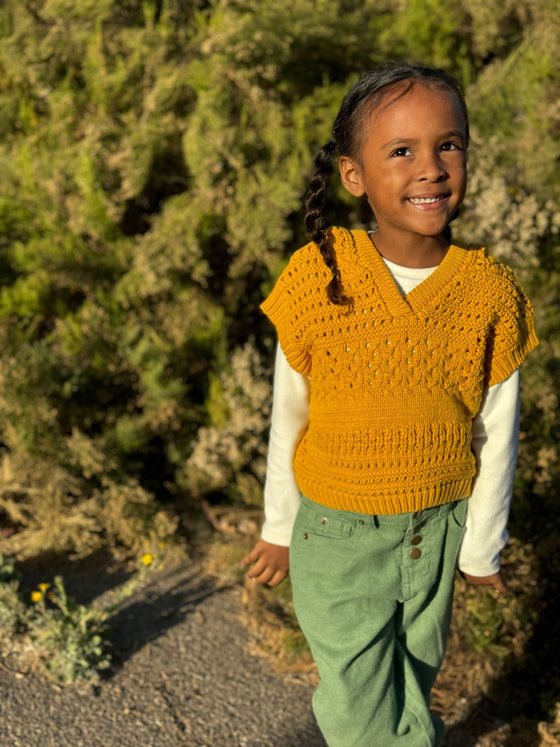 Mabel Vest in Gold