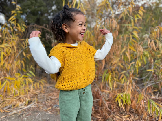Mabel Vest in Gold