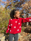 Robyn Sweater in Red Star