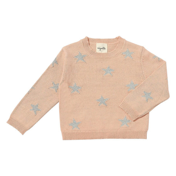 Robyn Sweater in Pink Star